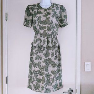 Vintage floral dress